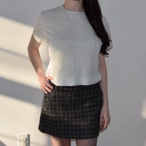 Vintage 1950's Blouse (pale blue)